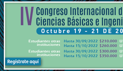 IV Congreso Internacional de Ciencias Básicas e Ingeniería, CICI 2022 (Registro)